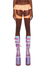 Ruffle Royale Garter Shorts