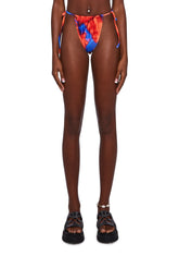 Abstract Print Bikini Bottom