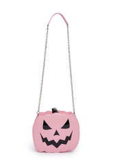 Stay Grinning Jack O Lantern Bag - Pink