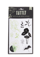 The Glowing Garden Tattoo Sheet