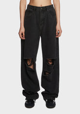 It's My Stop Distressed Jeans