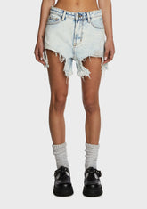 Movie Night Denim Shorts