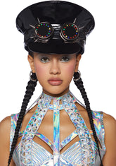 Infinite Illusion Light Up Goggle Hat - Black