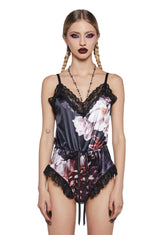 Basic Witchery Satin Teddy