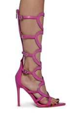 Redial Romance Stiletto Heels - Pink