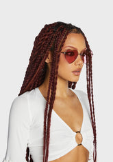 Love Taker Heart Sunglasses