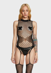 You're Gone Fishnet Bodystocking