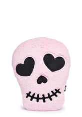 Big Smiles Skull Pillow