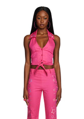 Total Superstar Halter Top