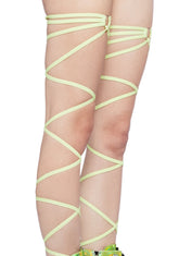 Vortex Vison Thigh Wraps- Yellow