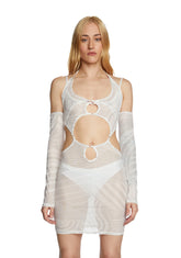 Cyber Storm Mini Dress