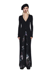 Tea Reader Knit Duster