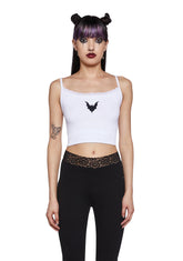 Reckless Type Cami Tank - White