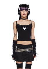 Reckless Type Cami Tank - Black