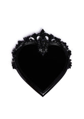 Macabre Shadows Heart Mirror