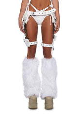 Babe Crusade Leg Holster Bag - White