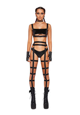Realism Kink Strappy 3-Piece Set