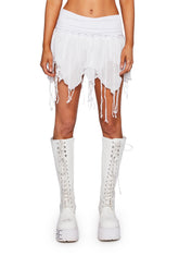Just A Mirage Mini Skirt - White