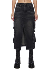 Combat Soda Midi Skirt