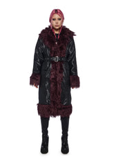 Ursula Vegan Leather Coat