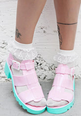 Cotton Candy Kyra Sandals