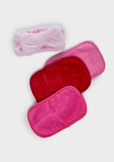 Make-Up Removing Cloths And Headband Set