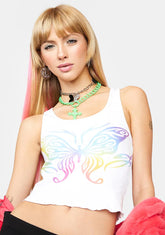 Kiss Of Magic Butterfly Tank