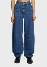 Tinted Logan Cinch Back Boyfriend Jeans