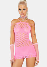 Head Turner Strappy Mini Dress