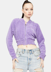 Can I Kick It Cropped Hoodie