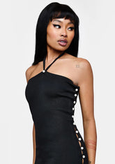 Black Eve Mini Dress