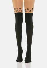 Deadly Spirit Thigh High Stockings