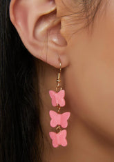 Three's A Charm Drop Earrings
