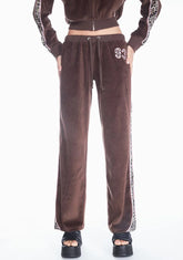 Sorry Ur Jealous Velour Track Pants
