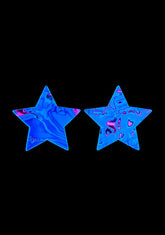 Starry Nights UV Reactive Pasties