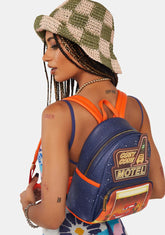 Disney Pixar Moments Cars Cozy Cone Motel Glow Mini Backpack