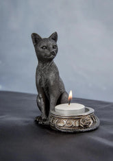 Black Cat Tea Light