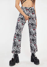 Concert In Hell Wide Leg Pants
