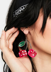 Bet My Heart Drop Earrings