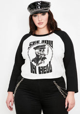 Raging Road To Hell Raglan Tee