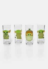 The Child Frog 4-Piece Glass Cup Set