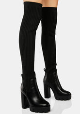 Step Away Thigh High Boots