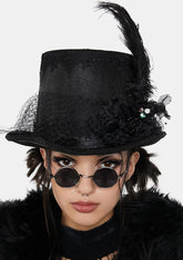 Abandoned Carnival Gothic Top Hat