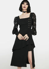 Beautiful Butterfly Midi Dress