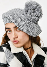 Weekend Stroll Pom-Pom Beanie