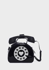 Midnight Hello Operator? Crossbody Purse