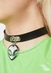 Earth Is Boring Alien Choker