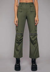 Varsity Player Canvas Cargo Pants