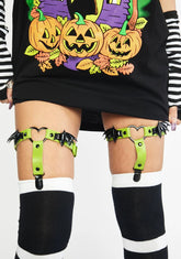 Slime Night Flight Garter Set
