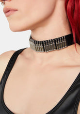 Bite The Bullet Choker Necklace